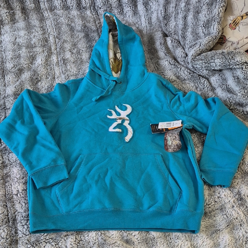 Browning 🖤 Bnwt Teal Hoodie (650)